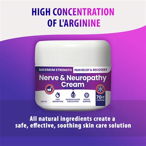 Nerve & Neuropathy Cream by NerveSpa - Maximum Strength Relief for Foot ...