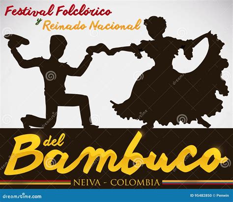 Bambuco`s Silhouette Dance Performance for Colombian Folkloric Festival ...