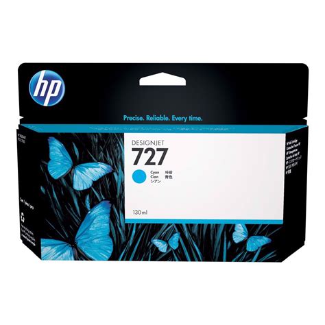 HP 727 Cyan blækpatron 130 ml