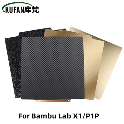 Kufan For Bambu Lab X P P Upgrade Heated Bed Peo Pet Pei Sheet