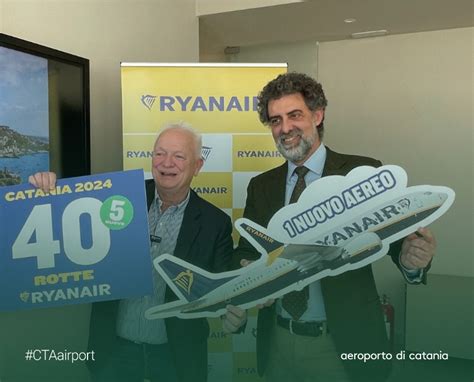 Nuove Rotte Internazionali Di Ryanair A Catania Le Destinazioni