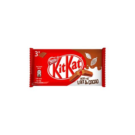 Kit Kat Trio 3x415g Barres Chezvousre Shopping Et Courses En