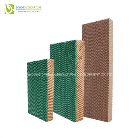 Corrugated Cellulose Water Evaporative Cooling Pad For Pig Chicken