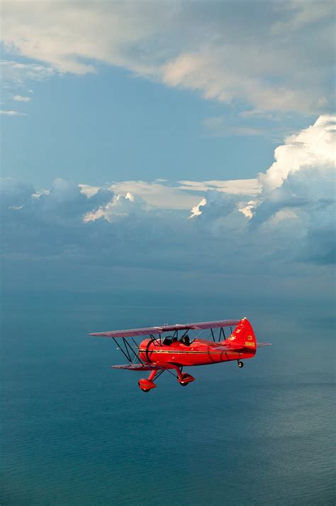 The Waco YMF-5D Biplane