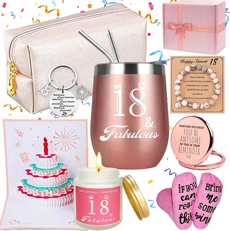 18th Birthday Ts For Girl Happy 18th Birthday Basket Ts Box For