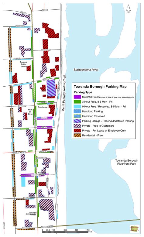 parking towanda borough