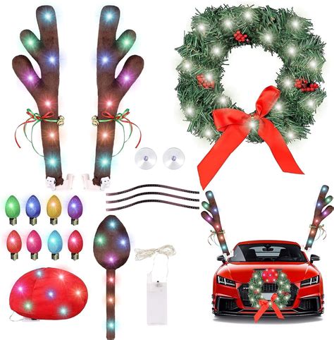 Amazon Christmas Car Decorations Set NDLTER Car Decor Exterior