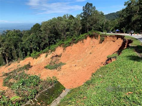 Laluan Batang Kali Genting Hulu Selangor Ditutup Kepada Semua Kenderaan