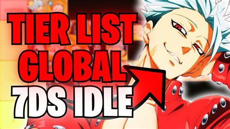 Tier List Global Pour Bien D Buter Et Ne Pas Faire D Erreur Ds Idle