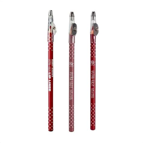 Kit Lápis de Boca Ruby Kisses Liner Red Pale Nude Marsala Drogasil Drogasil