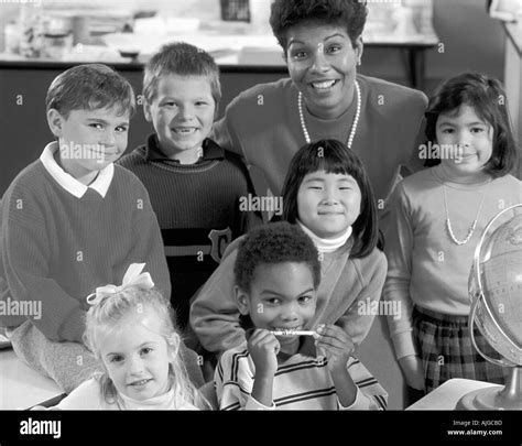 Black Boy White Teacher In High Resolution Stock Photography and Images ...