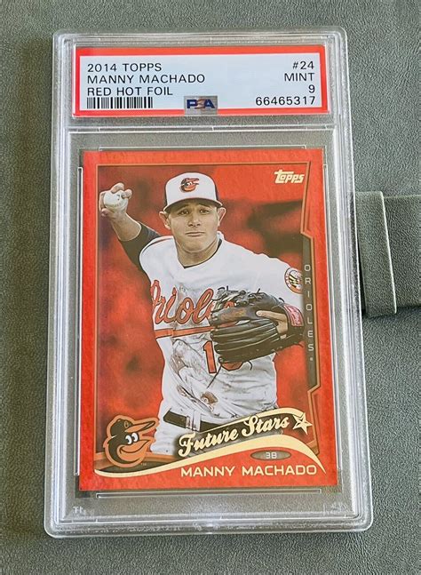 Topps Future Stars Red Hot Foil Manny Machado For Sale