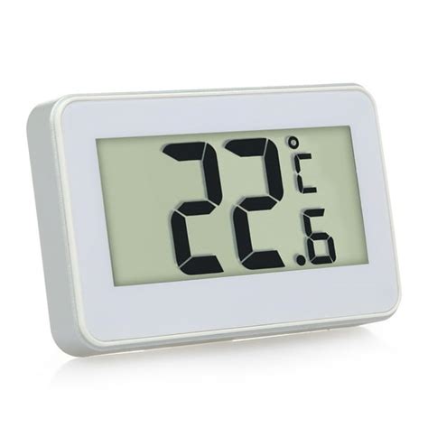 Digital LCD Refrigerator Thermometer Fridge Freezer Thermometer with ...