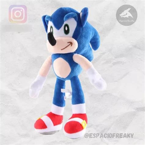 Sonic Peluche Cm Cuotas Sin Inter S