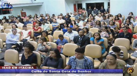 ADITACIBA Culto de Santa Ceia do Senhor Ministração Pr Laniminer