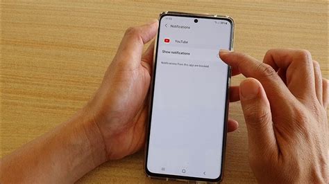Galaxy S21 Ultra Plus How To Enable Disable Youtube Notifications Youtube