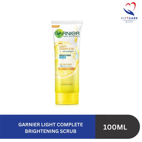 Garnier Light Complete Brightening Scrub Ml Citycare Pharmacy