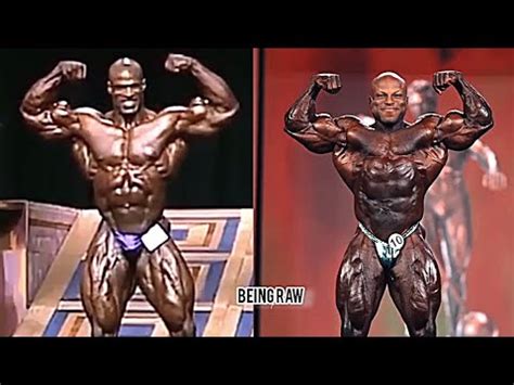 Ronnie Coleman Vs Mini Ronnie Coleman Shaun Clarida Comparison At Mr