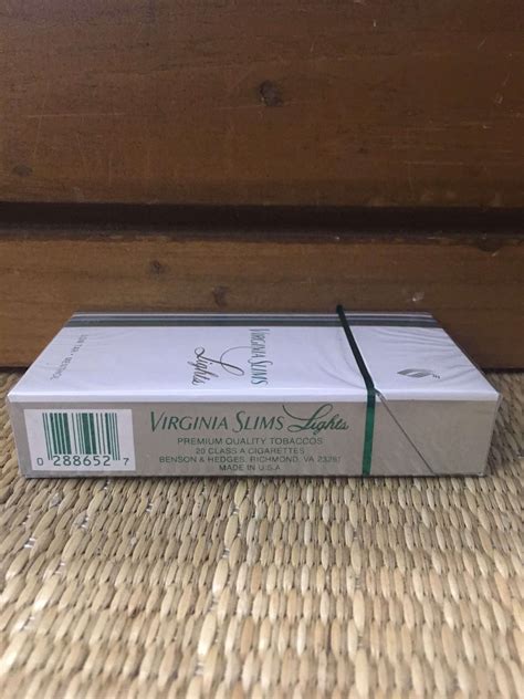 Virginia Slims Lights Menthol Cigarette Hard Pack Danly S Vintage