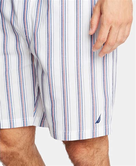 Nautica Mens Cotton Striped Pajama Shorts Macys