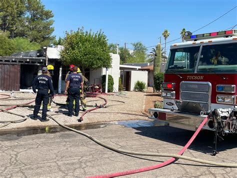 Tucson Fire Department On Twitter House Fire 🔥 Tucsonfire Is Working