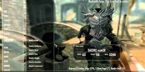 How To Get Daedric Mail Armor In Skyrim