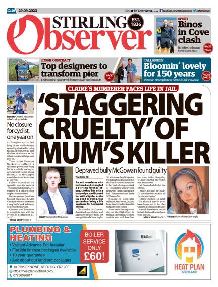 Read Stirling Observer Magazine On Readly The Ultimate Magazine