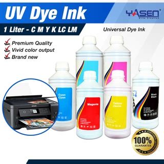 INKPIU 1000ml Universal Dye Ink C M Y K Refill Ink 1 Liter Dye Ink UV