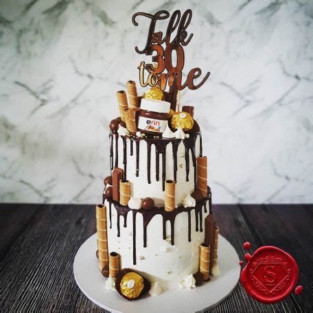 Tiered Nutella Cake Sweet House Studios Gold Coast