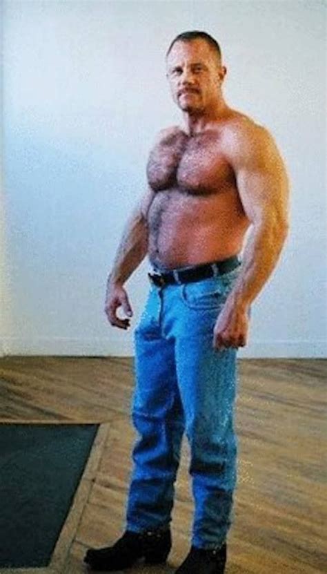 Pin By Rassle Bear On Daddy Bears Handsome Older Men Hairy Chested Men Bear Gay Men