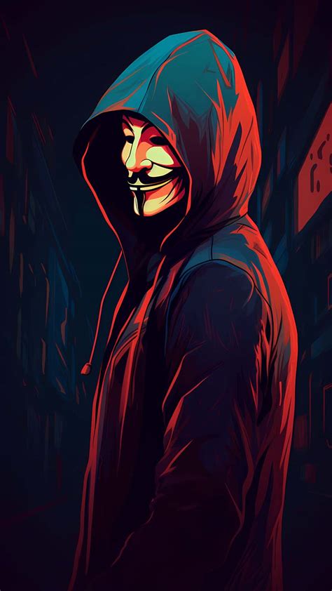 Hoodie Anonymous Iphone Wallpaper 4k Iphone Wallpapers