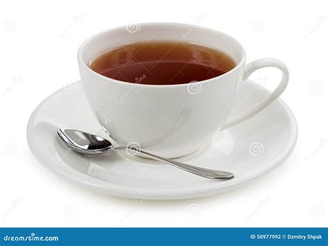 Cup Of Tea Isolated On White Background Stock Photo Image Of Green