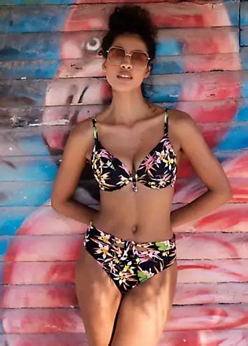 Freya Savanna Sunset High Waist Bikini Briefs Kaleidoscope