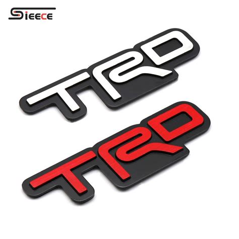 Sieece TRD 3D Emblem Metal Car Sticker Auto Styling Shopee Philippines