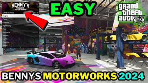 HOW TO INSTALL BENNY S ORIGINAL MOTORWORKS IN GTA 5 STORY MODE LATEST