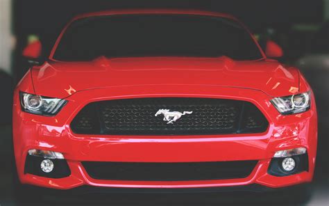 Wallpaper Ford Red Classic Car Front View 3840x2160 Uhd 4k Picture Image