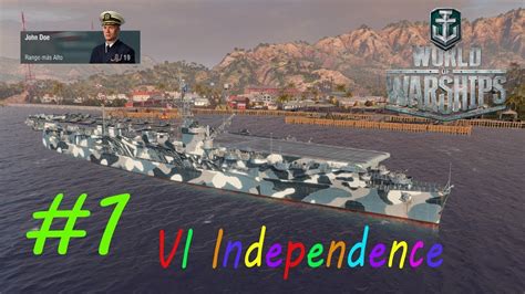 World Of Warship Gameplay Vi Independence Youtube