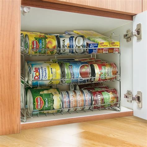 Sorbus Can Organizer Rack 3 Tier Stackable Can Tracker And Pantry