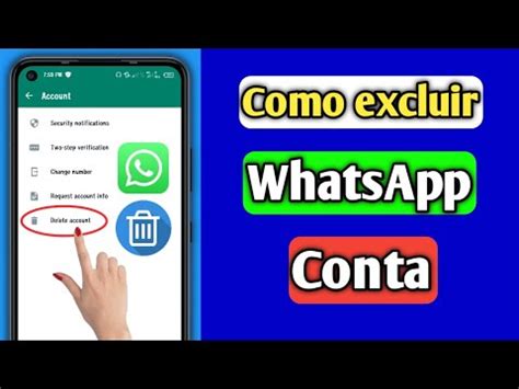 Como Excluir Conta Do WhatsApp Permanentemente Como Excluir Conta Do