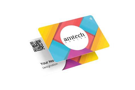 Colorful Carton NFC Card - AMTech Design
