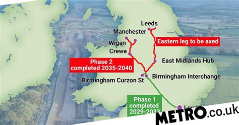 HS2: 'Rail betrayal' as route to Leeds set to be scrapped | Metro News