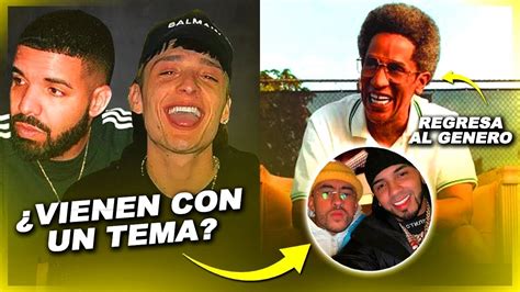 PESO PLUMA Y DRAKE VIENEN CON UN TEMA ANUEL Y BAD BUNNY Regresa