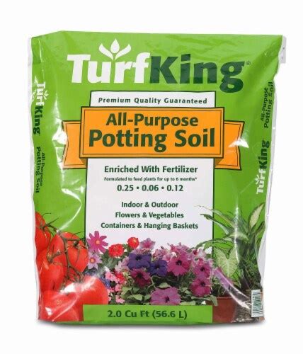 Turf King® All Purpose Potting Soil 2 Cu Ft Fred Meyer