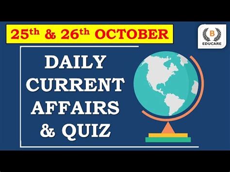 Daily Current Affairs Quiz For Mh Cet Law Clat Other Exams Th