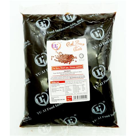 Red Bean Paste Kaca Inti Kacang Merah YU AI 1KG Shopee Malaysia