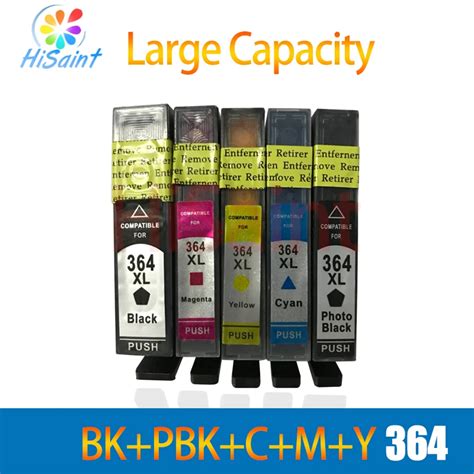 Hisaint Set Pcs Compatible Ink Cartridge For Hp Xl For Hp C