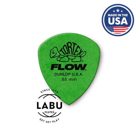 Dunlop Tortex Flow Guitar Picks Mm Green Pcs Guitar Paradise