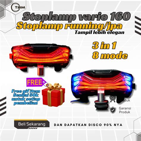 Jual Lampu Stoplamp Running Vario Race Pro Led Running Vario