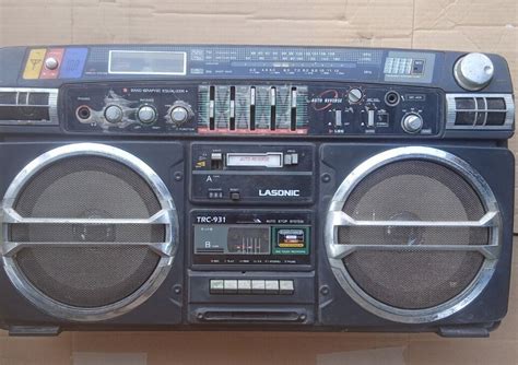 1985 Lasonic Trc 931 Boom Box 1st Gen Vintage Ebay