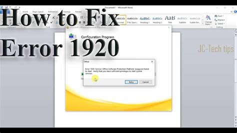 How To Fix Error Service Office Software Protection Platform